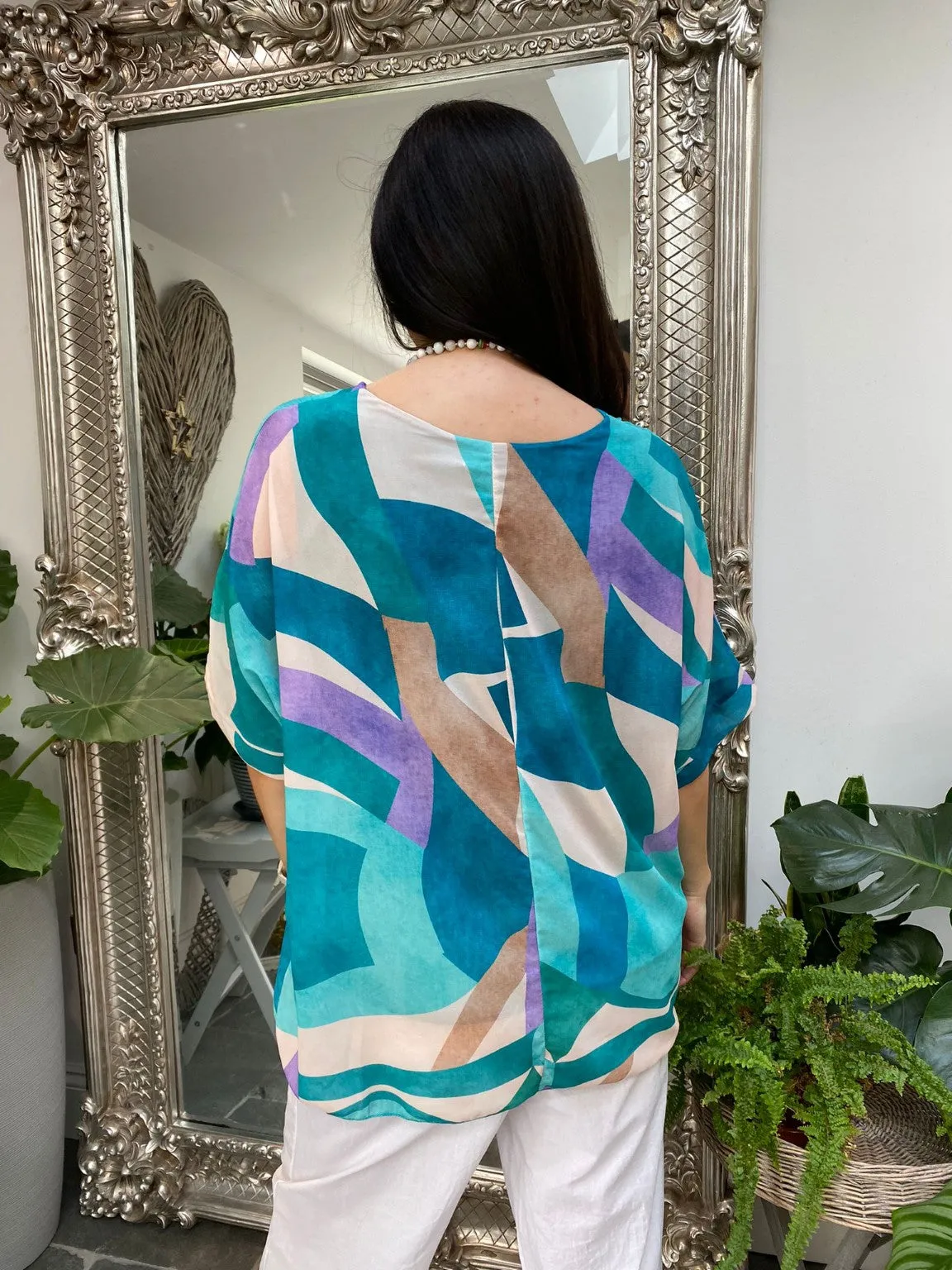 Abstract Shape Top Felicity