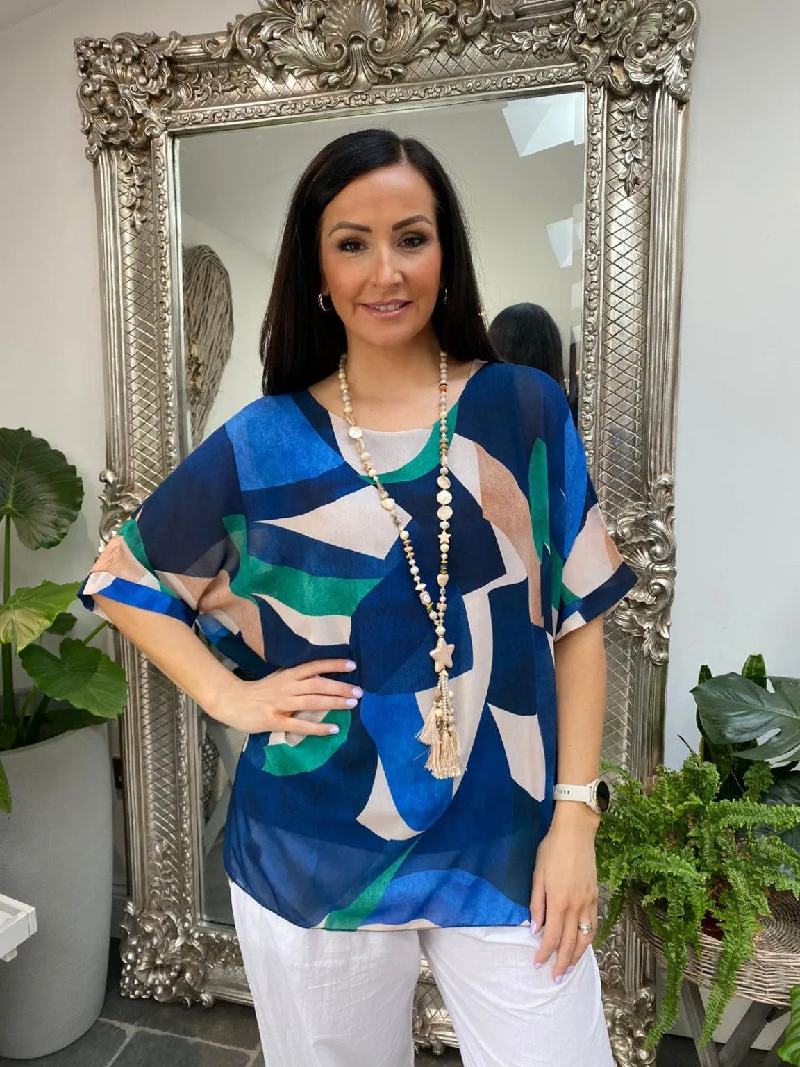 Abstract Shape Top Felicity