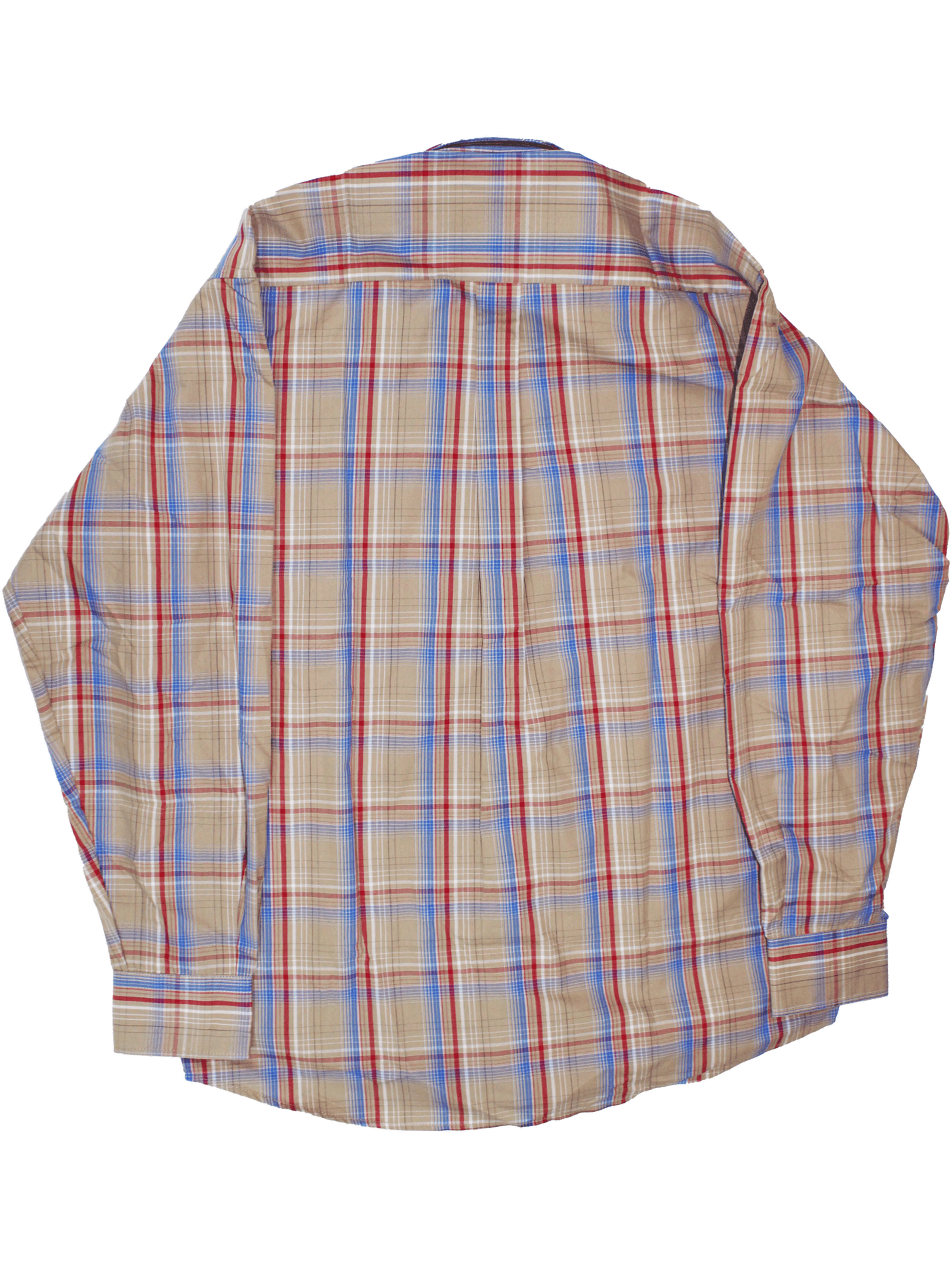 AERO Khaki Check LS Shirt