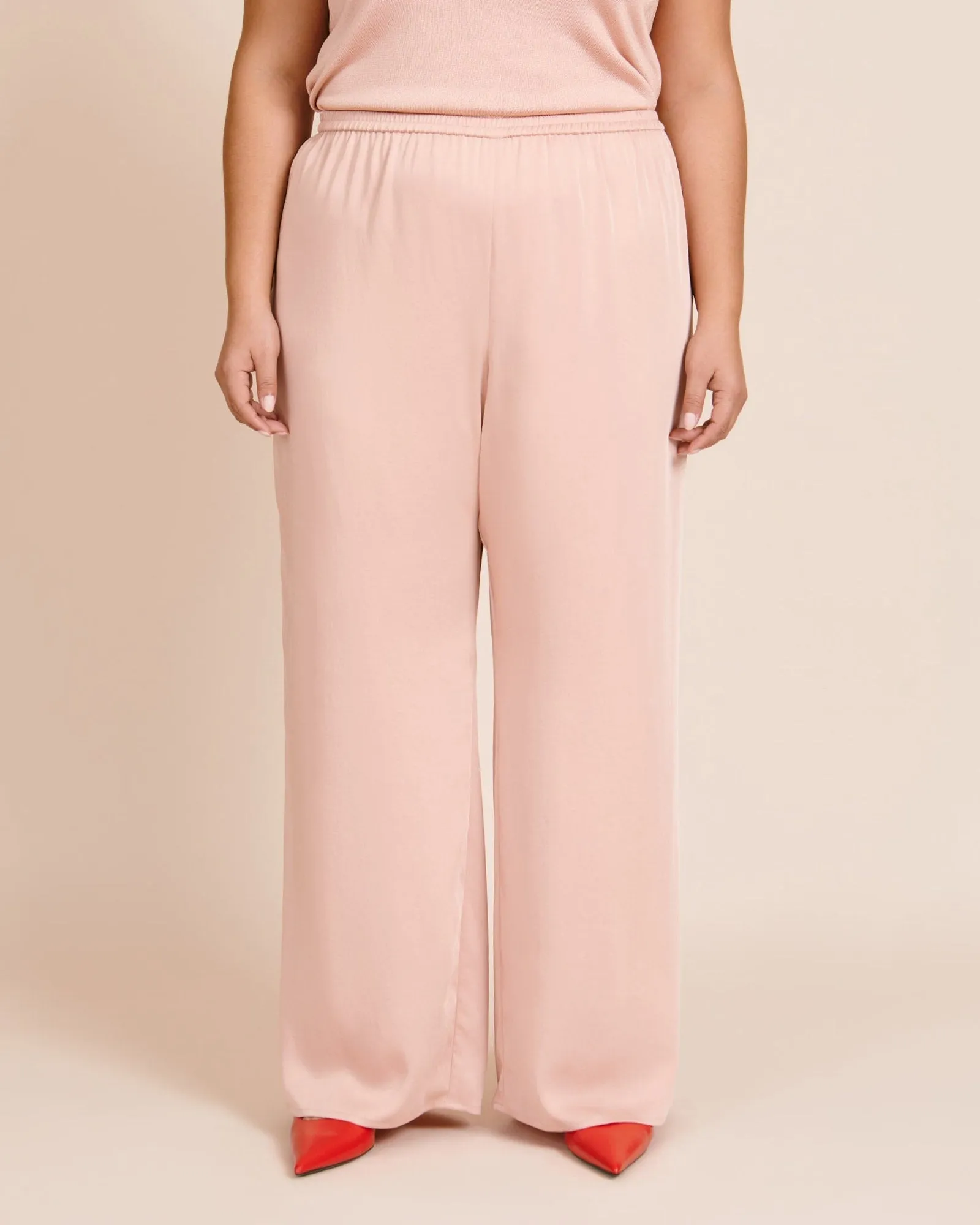 Ankle Pull-On Pant | Blush