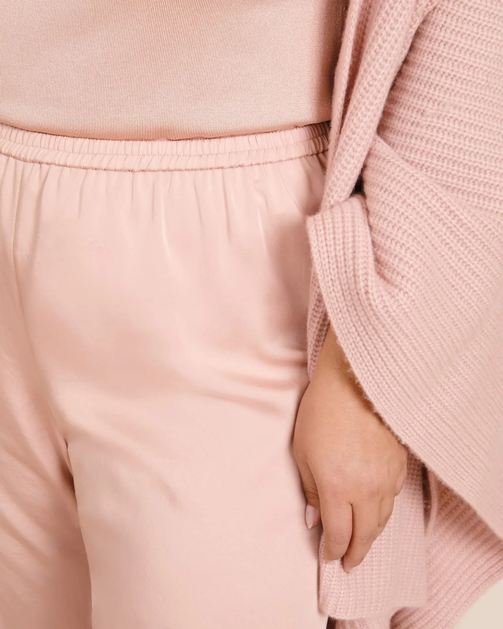 Ankle Pull-On Pant | Blush