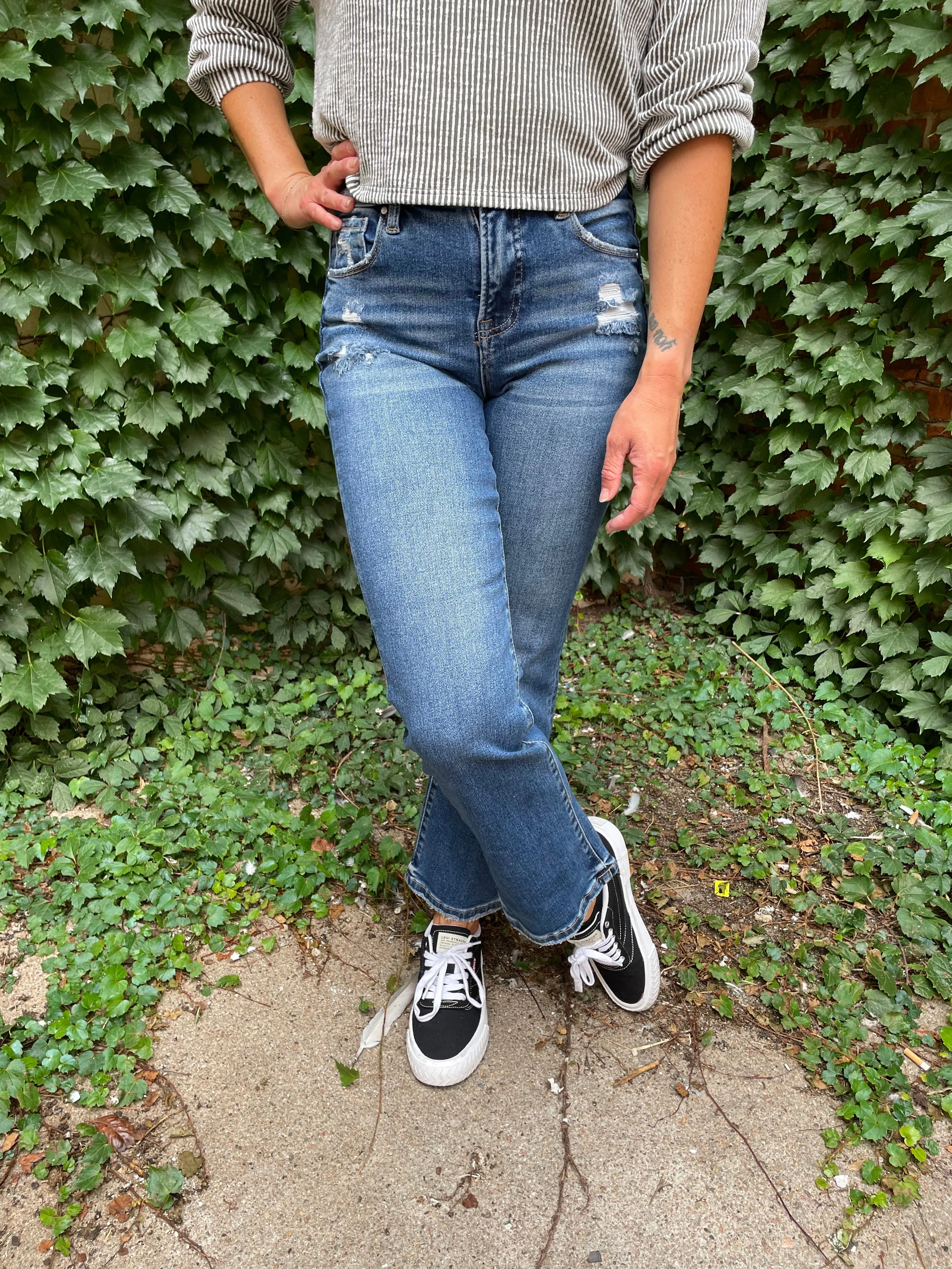 Bailey Tummy Control HR Crop Bootcut