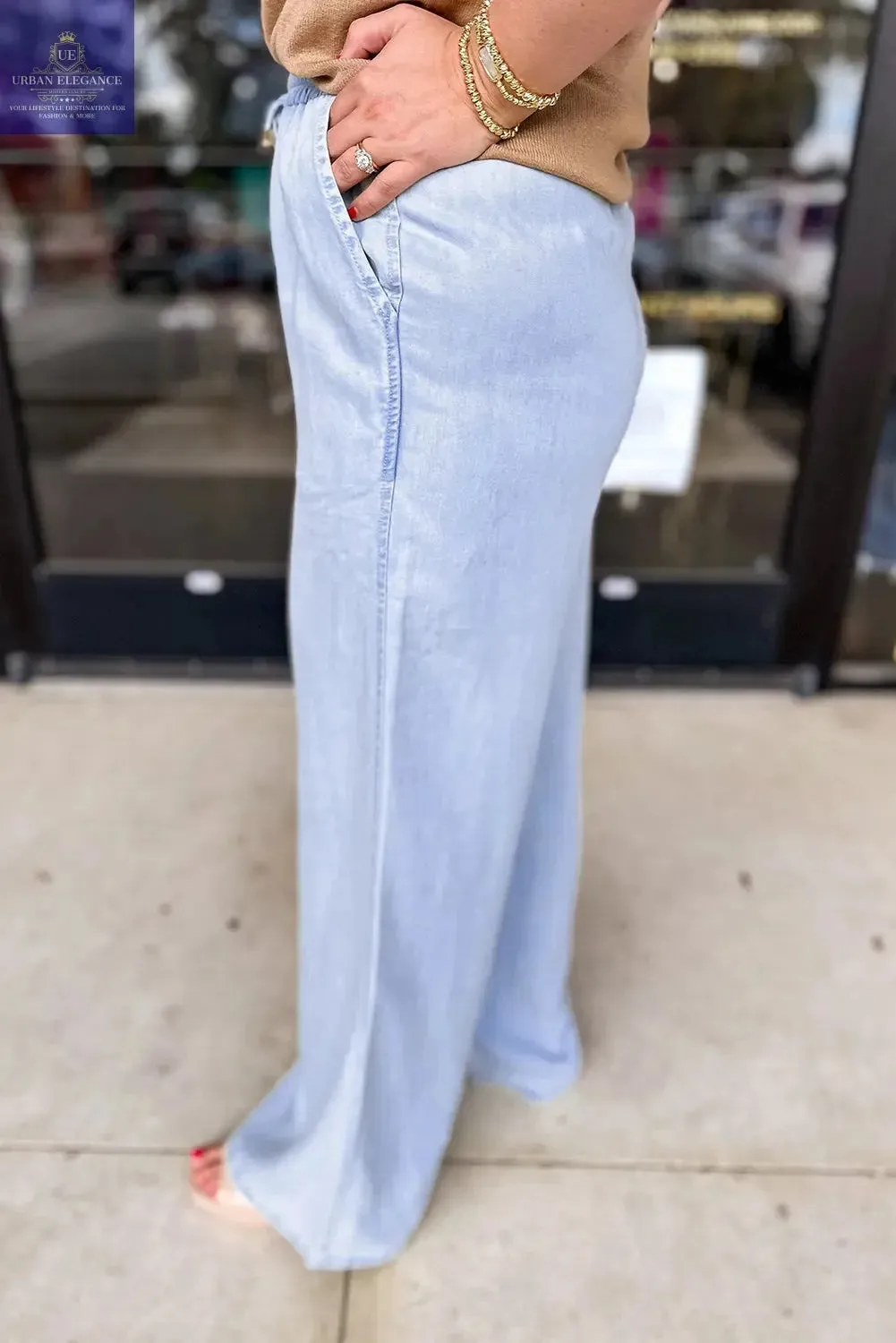 Beau Light Wash High Waist Jeans