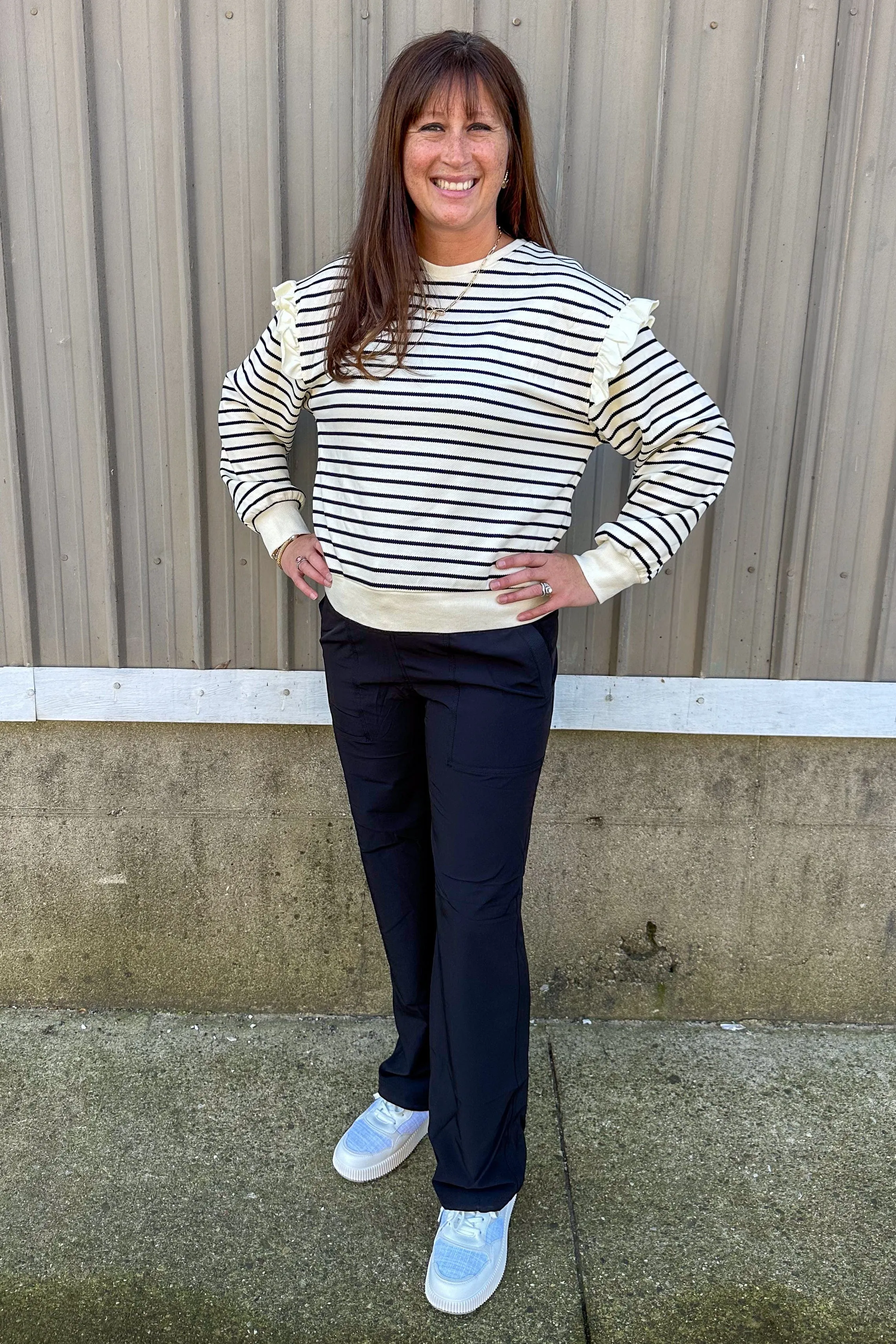Black Dance Studio Woven Pant