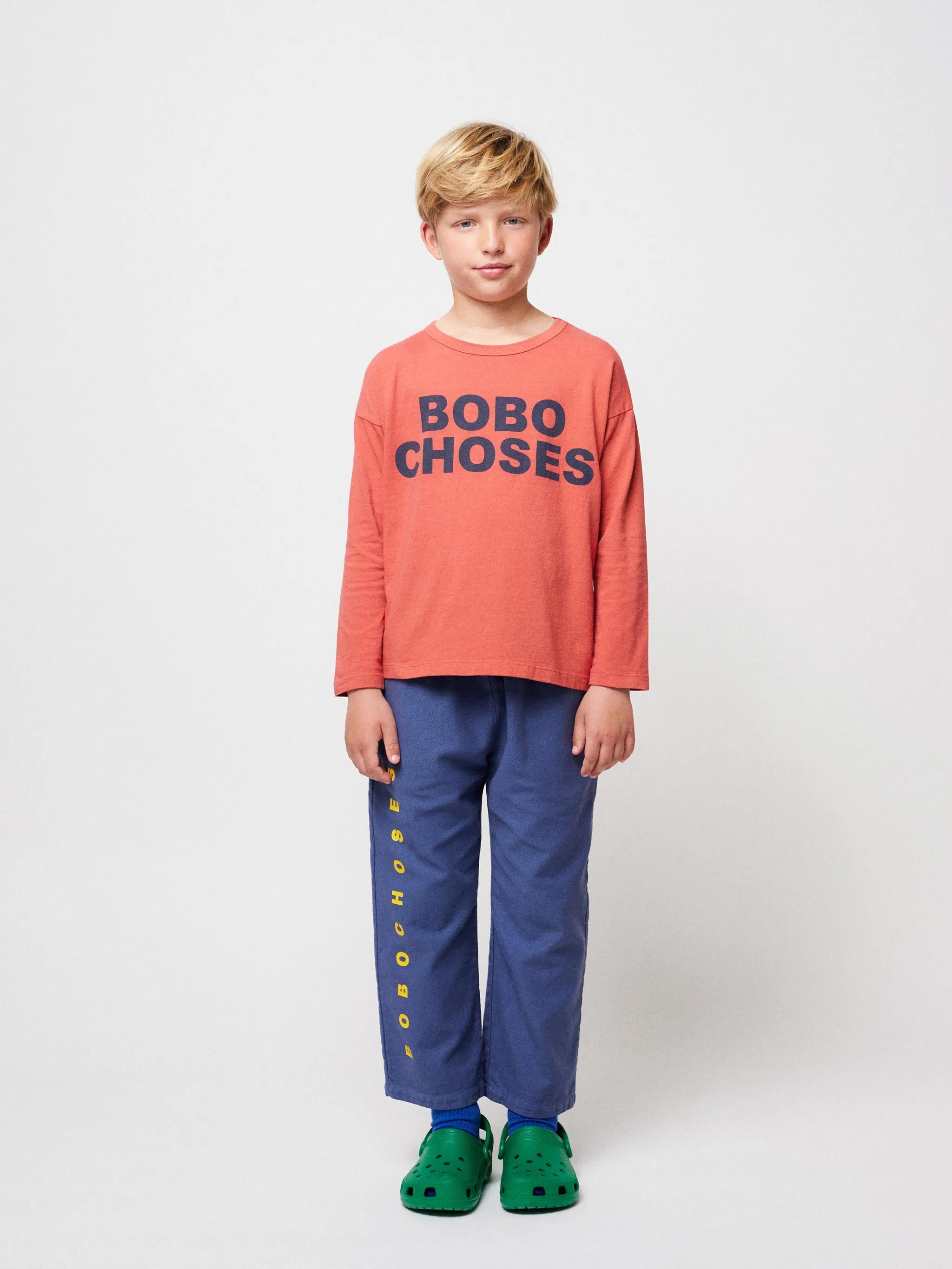 Bobo Choses navy woven pants