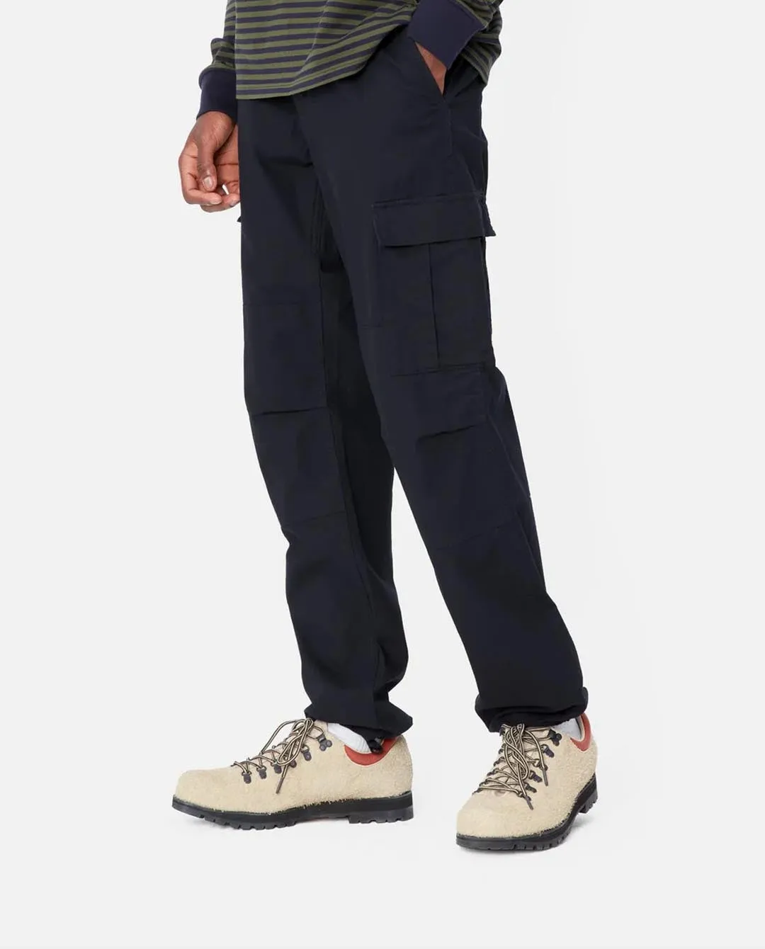Carhartt WIP - Aviation Pant - Dark Navy Rinsed