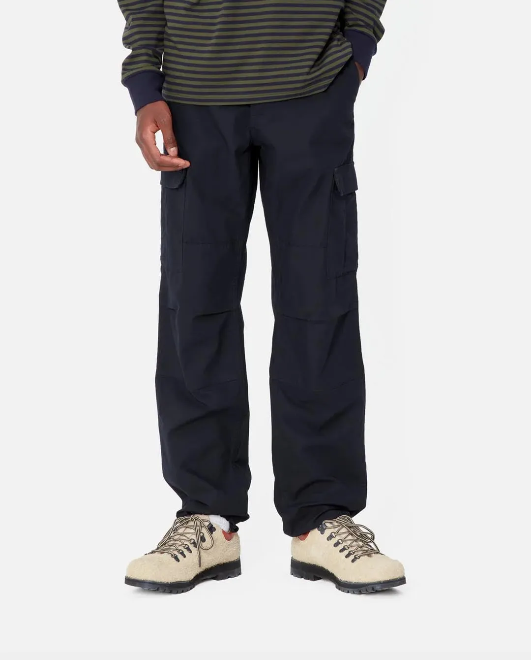 Carhartt WIP - Aviation Pant - Dark Navy Rinsed