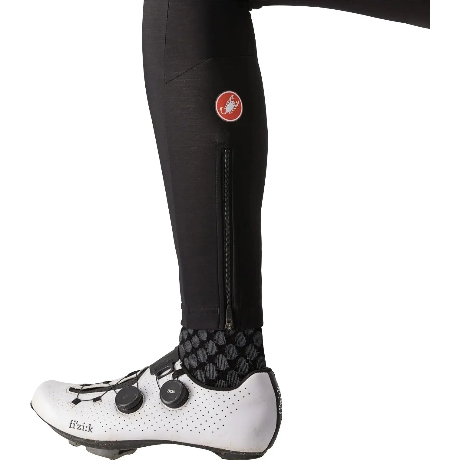 Castelli Entrata Womens Cycling Bib Tights - Black