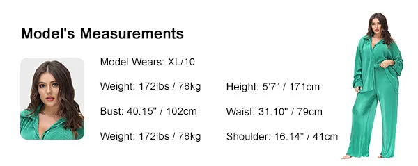 Casual High Waist Drop Flared Ribbed Pants