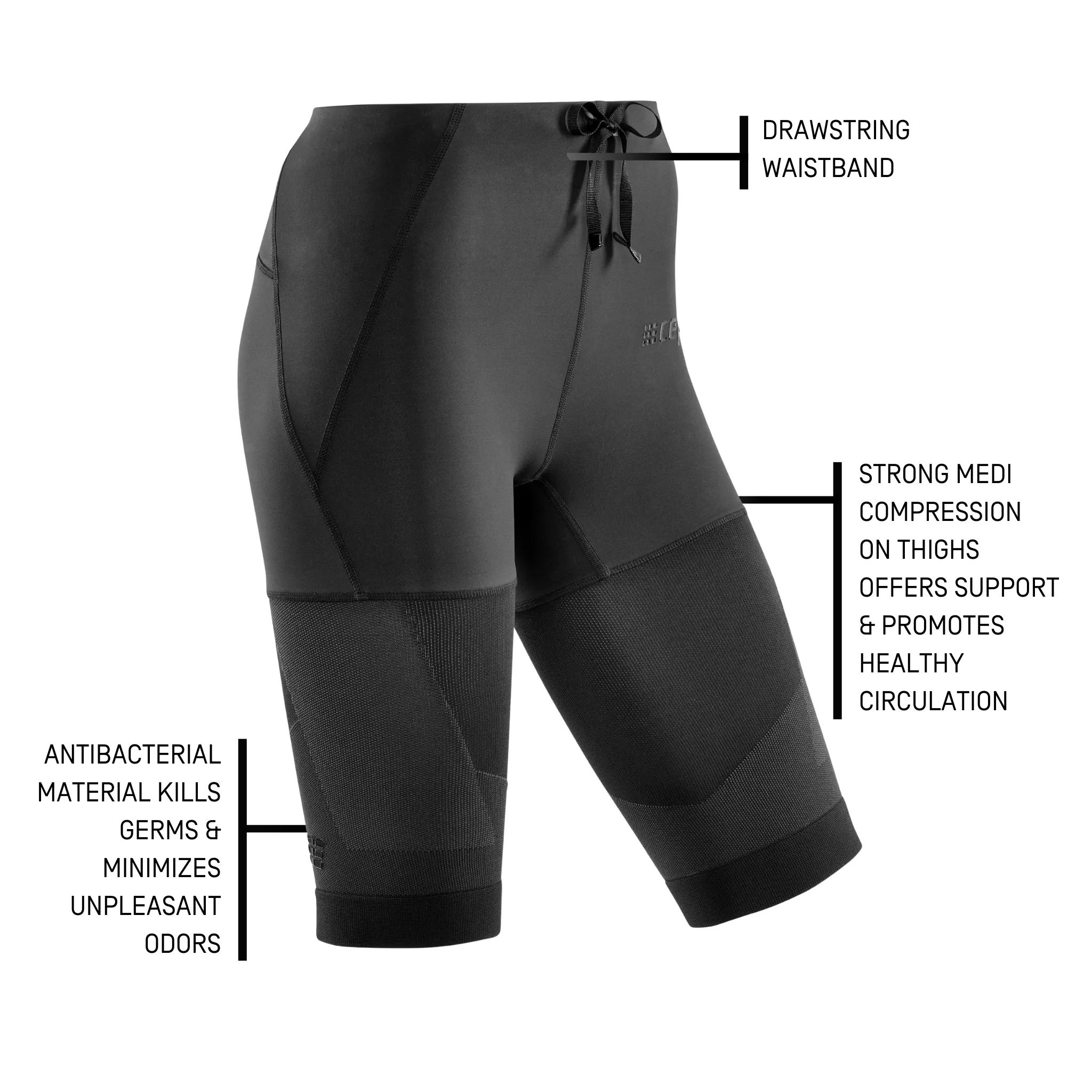 Compression Run Shorts 4.0, Women
