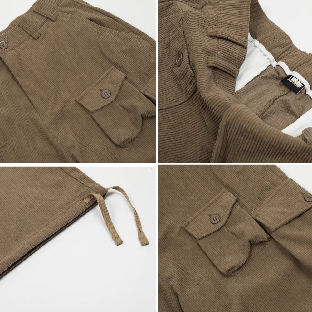 Corduroy Side Pocket Cargo Pants