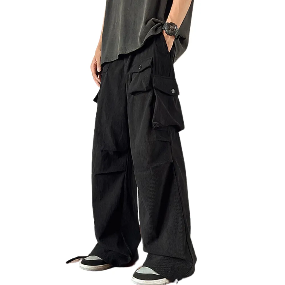 Corduroy Side Pocket Cargo Pants