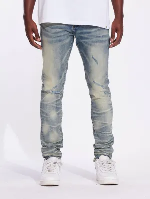 Crysp Denim Atlantic Ocean Wash Denim Jeans (CRYF24-109)