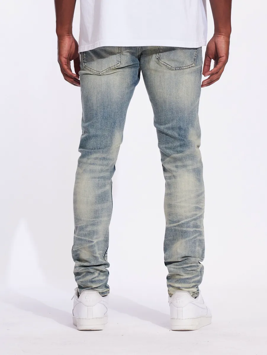 Crysp Denim Atlantic Ocean Wash Denim Jeans (CRYF24-109)