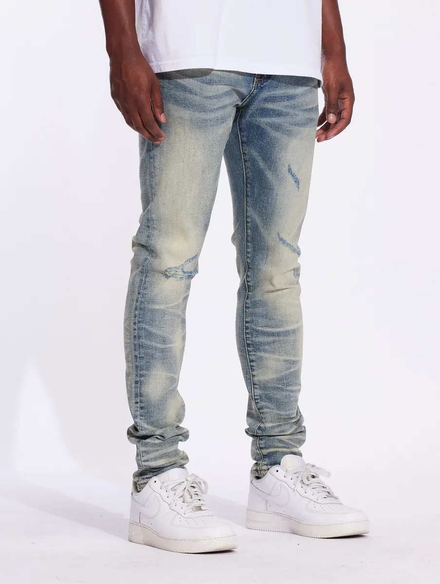 Crysp Denim Atlantic Ocean Wash Denim Jeans (CRYF24-109)
