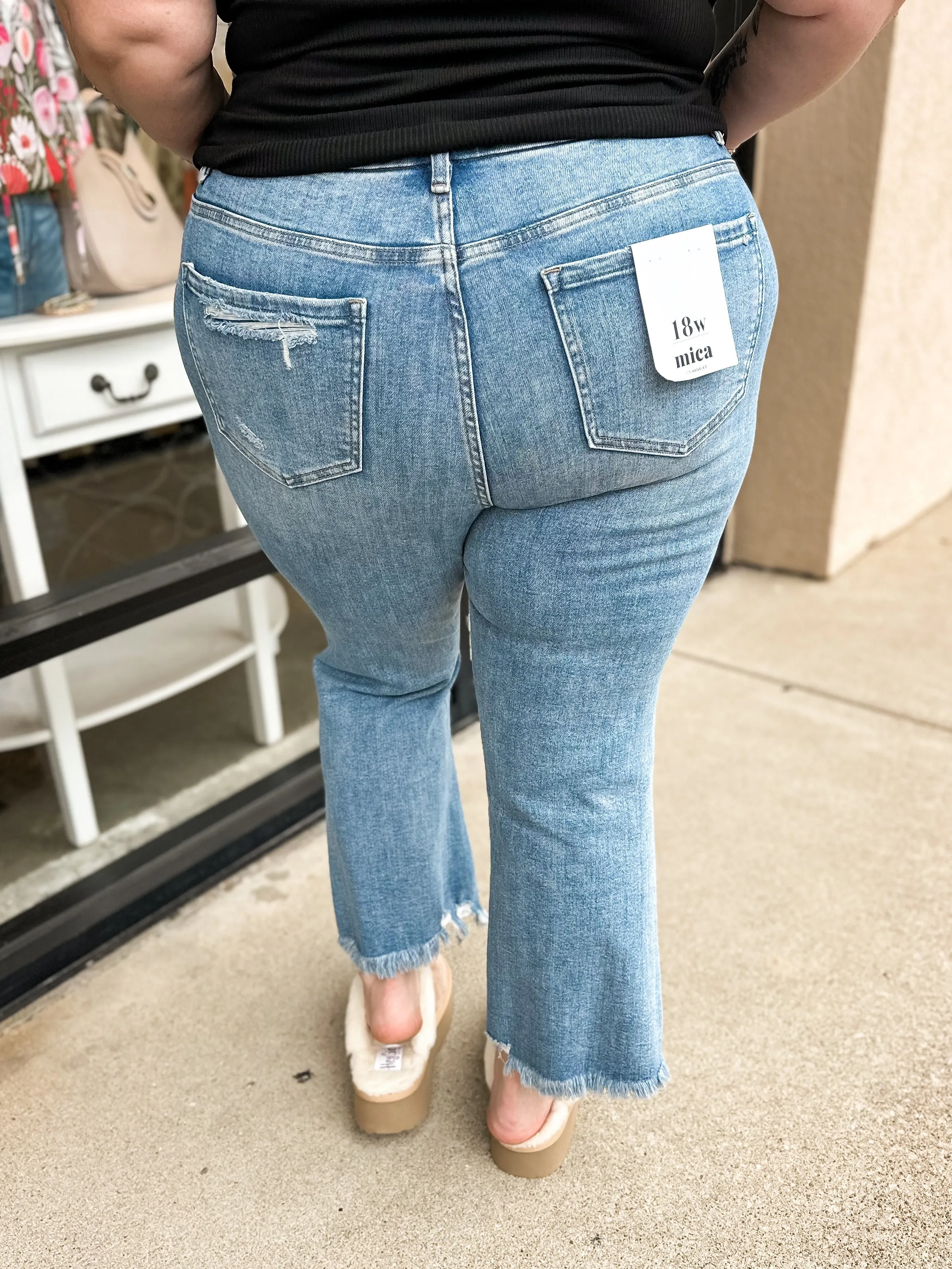 Curvy Steppin' Out Mica Jeans