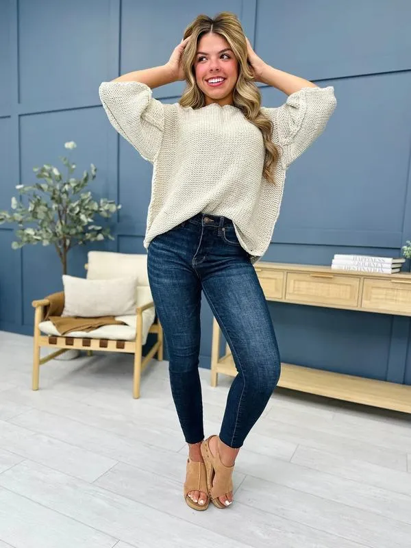 Dark Wash Skinny Jeans For Everyday Wear