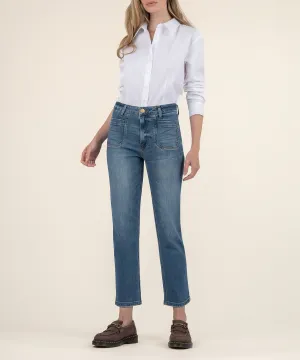 Elizabeth High Rise Straight Leg - Petite