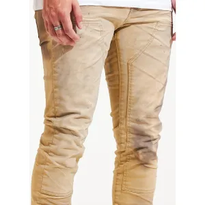 Embellish Hart Khaki Denim Jeans (EMBSP122-119)