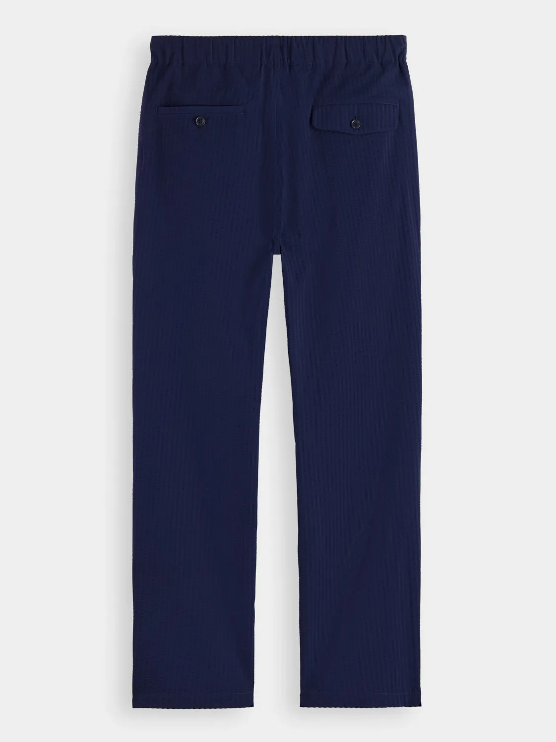 Finch tapered-fit seersucker jogger pants
