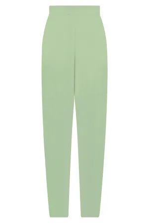 FLUID RELAXED SLIM LEG PANTS SAGE