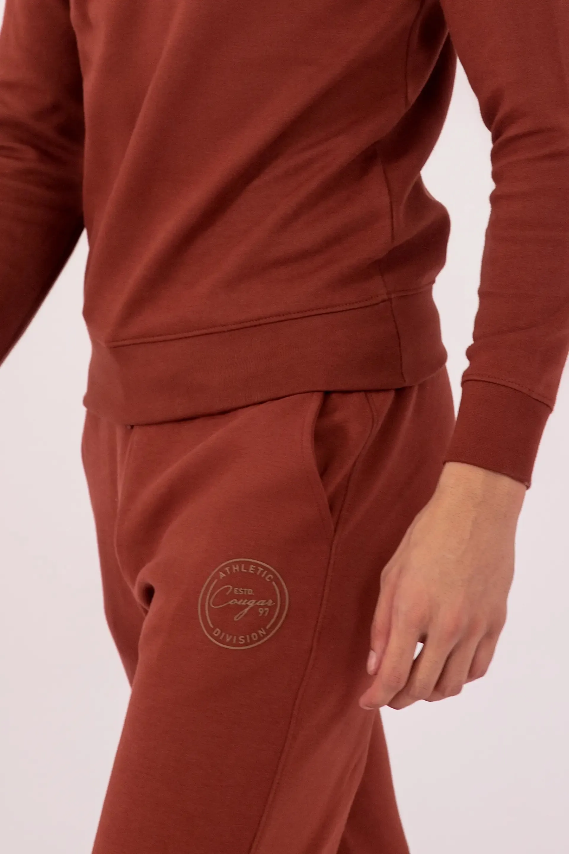 Folded Hem Comfort Fit Trousers