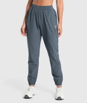 Gymshark Training Woven Pants - Titanium Blue