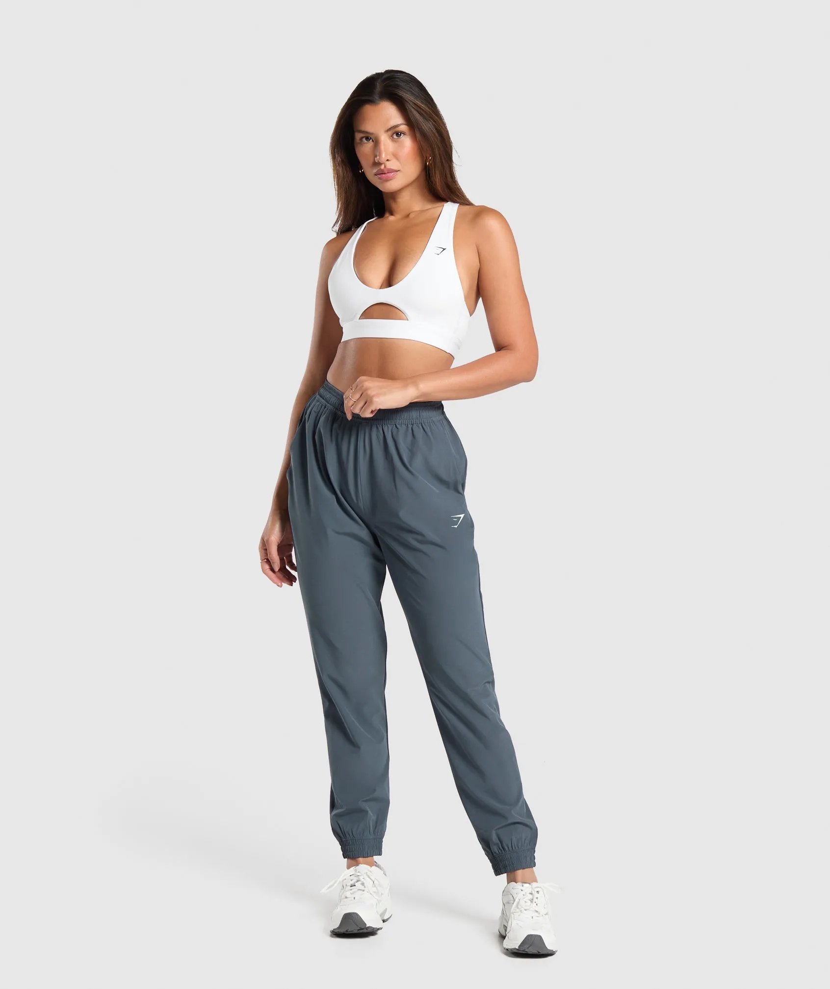 Gymshark Training Woven Pants - Titanium Blue