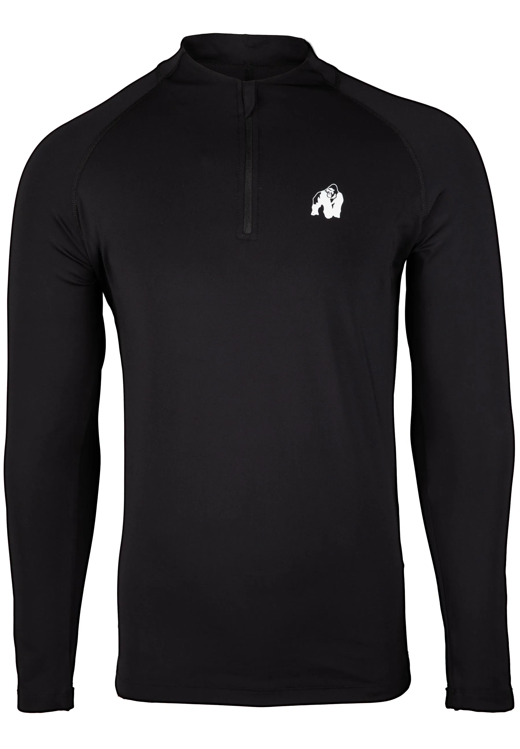 Hamilton Hybrid Long Sleeve - Black - Slim Fit