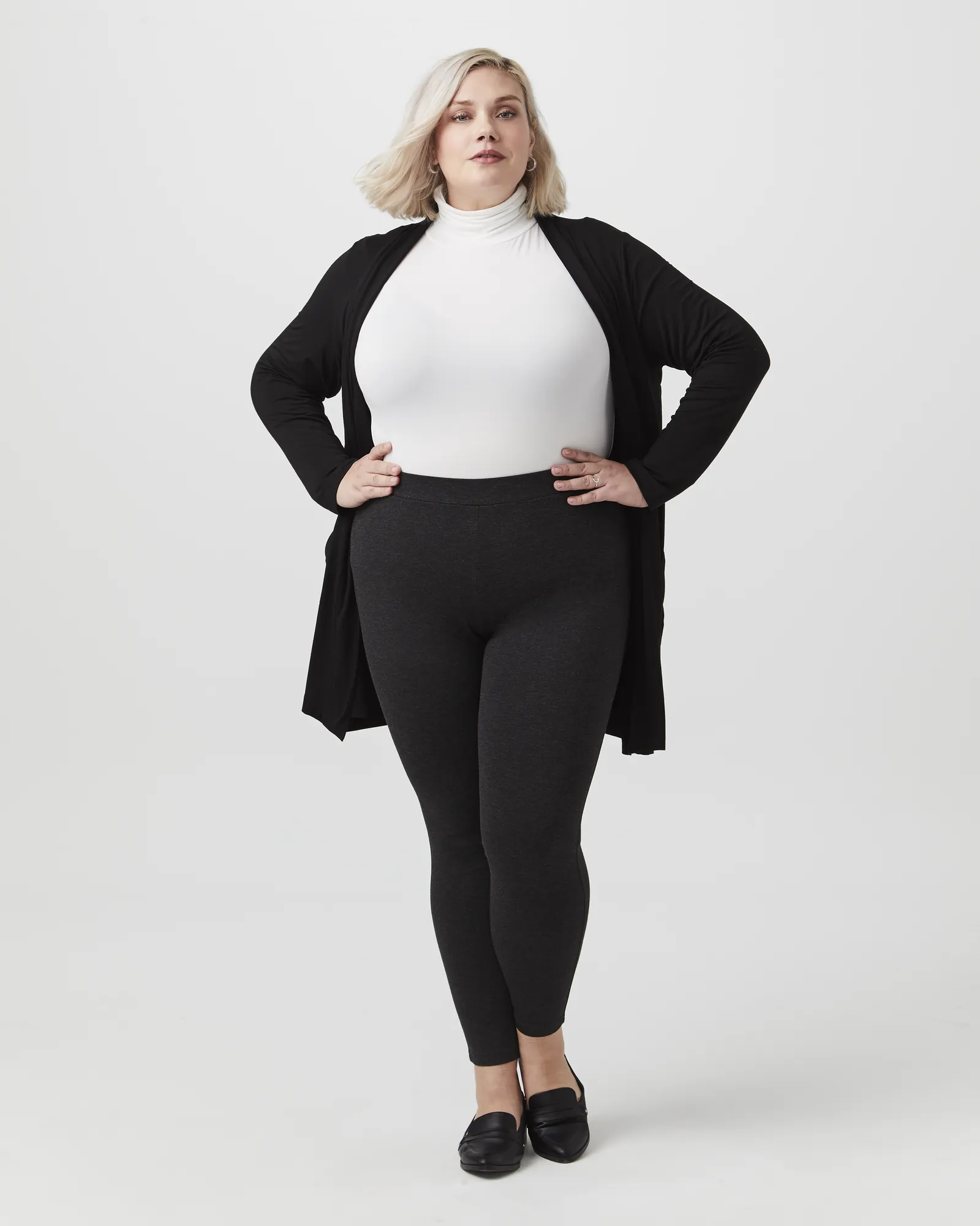 Jenny Pull-On Pant | Charcoal Grey