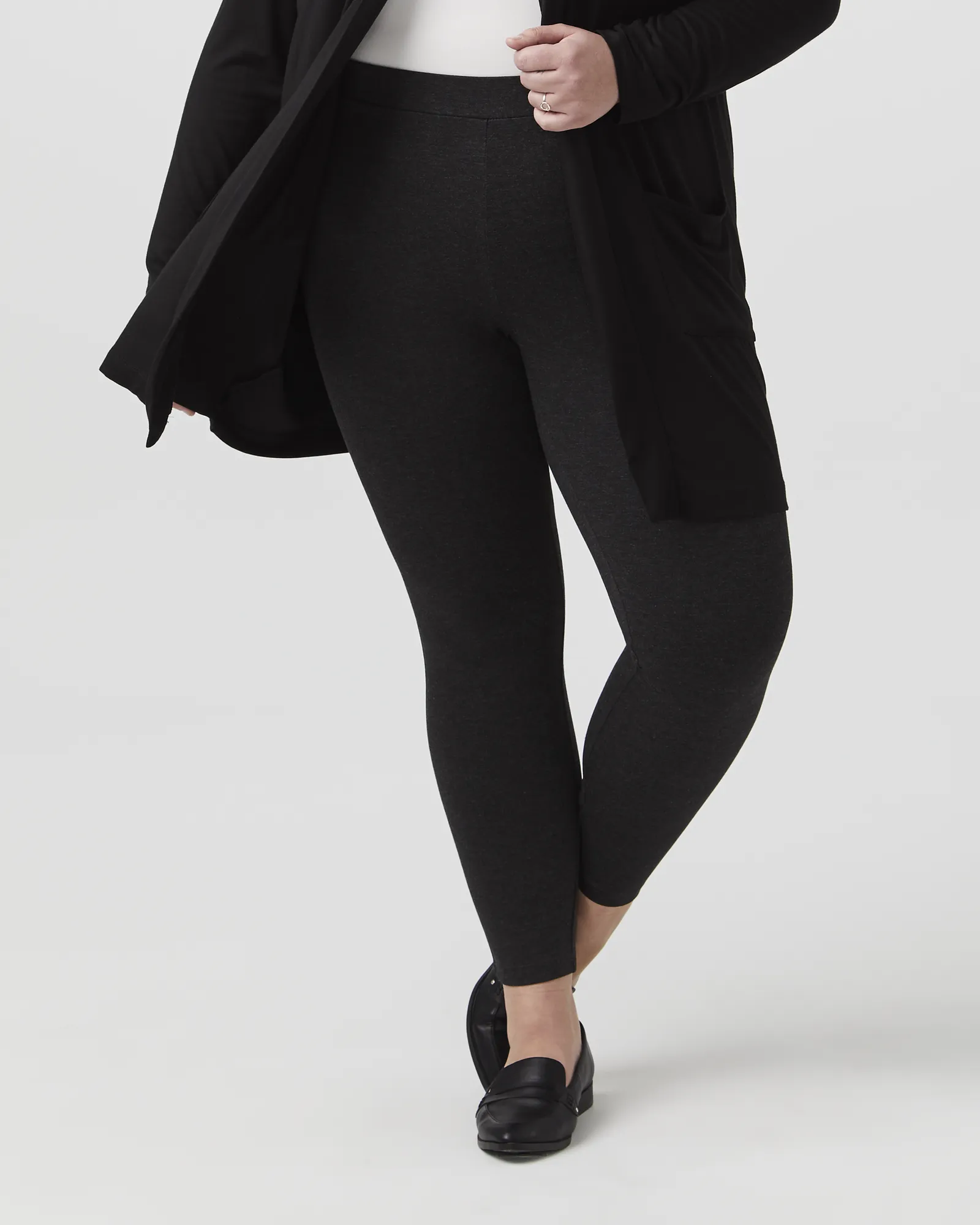 Jenny Pull-On Pant | Charcoal Grey