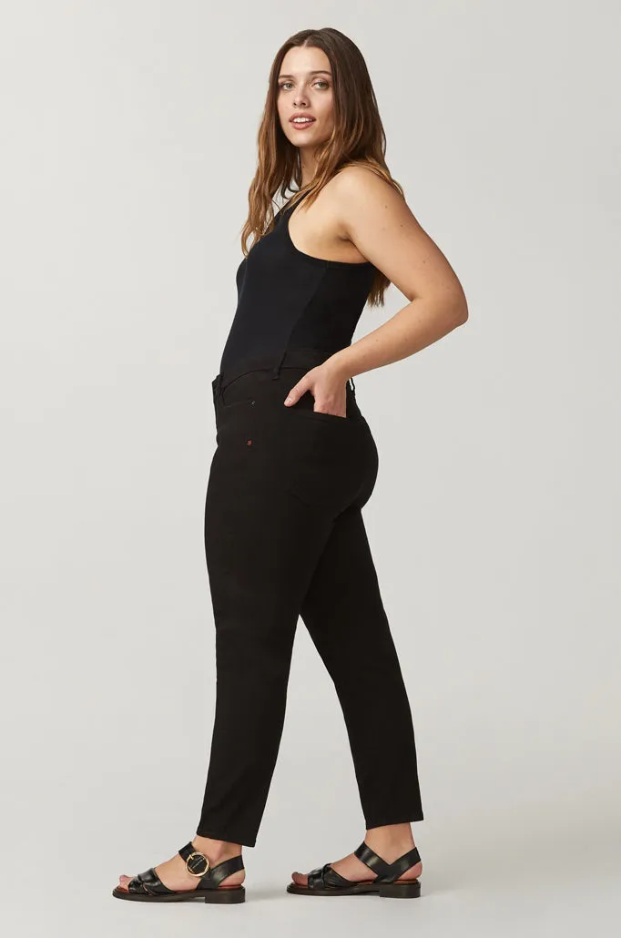 JFK PLUS - SKINNY JEANS | JET BLACK