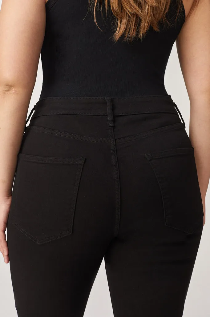 JFK PLUS - SKINNY JEANS | JET BLACK