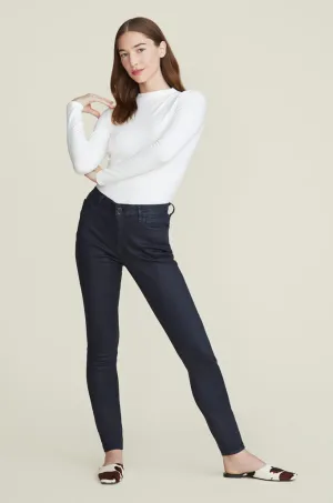 JFK - SKINNY | DARK NAVY WAX COATED