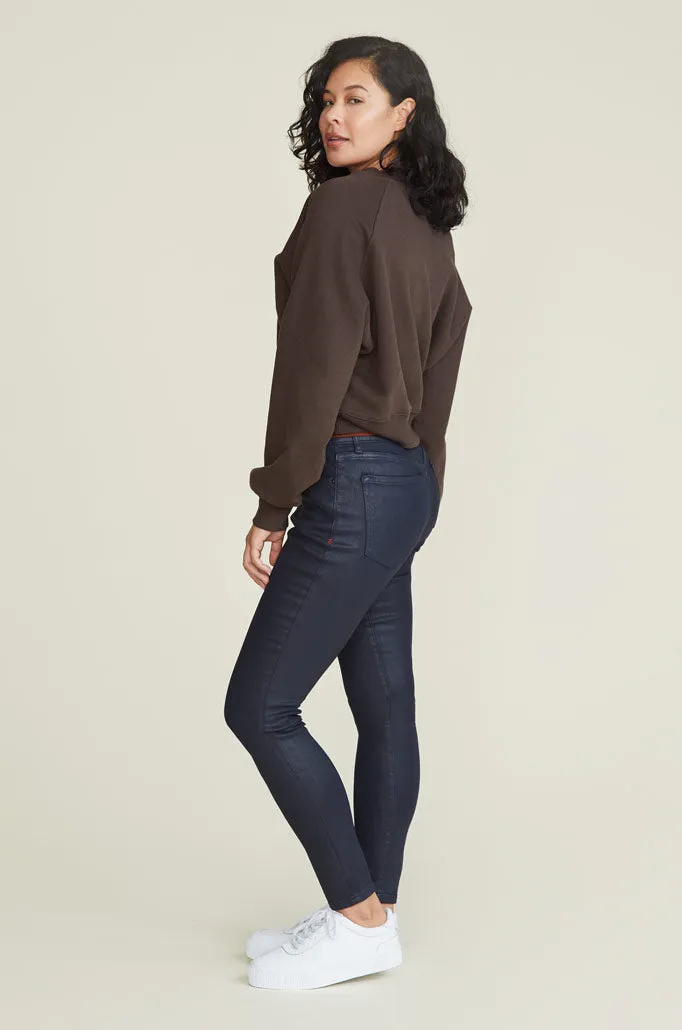 JFK - SKINNY | DARK NAVY WAX COATED