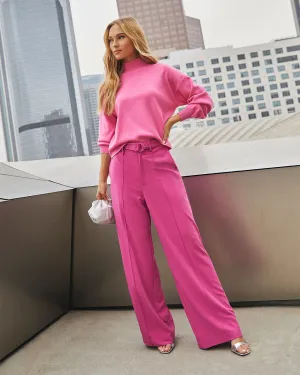 Juliana Double Belted Trouser Pants
