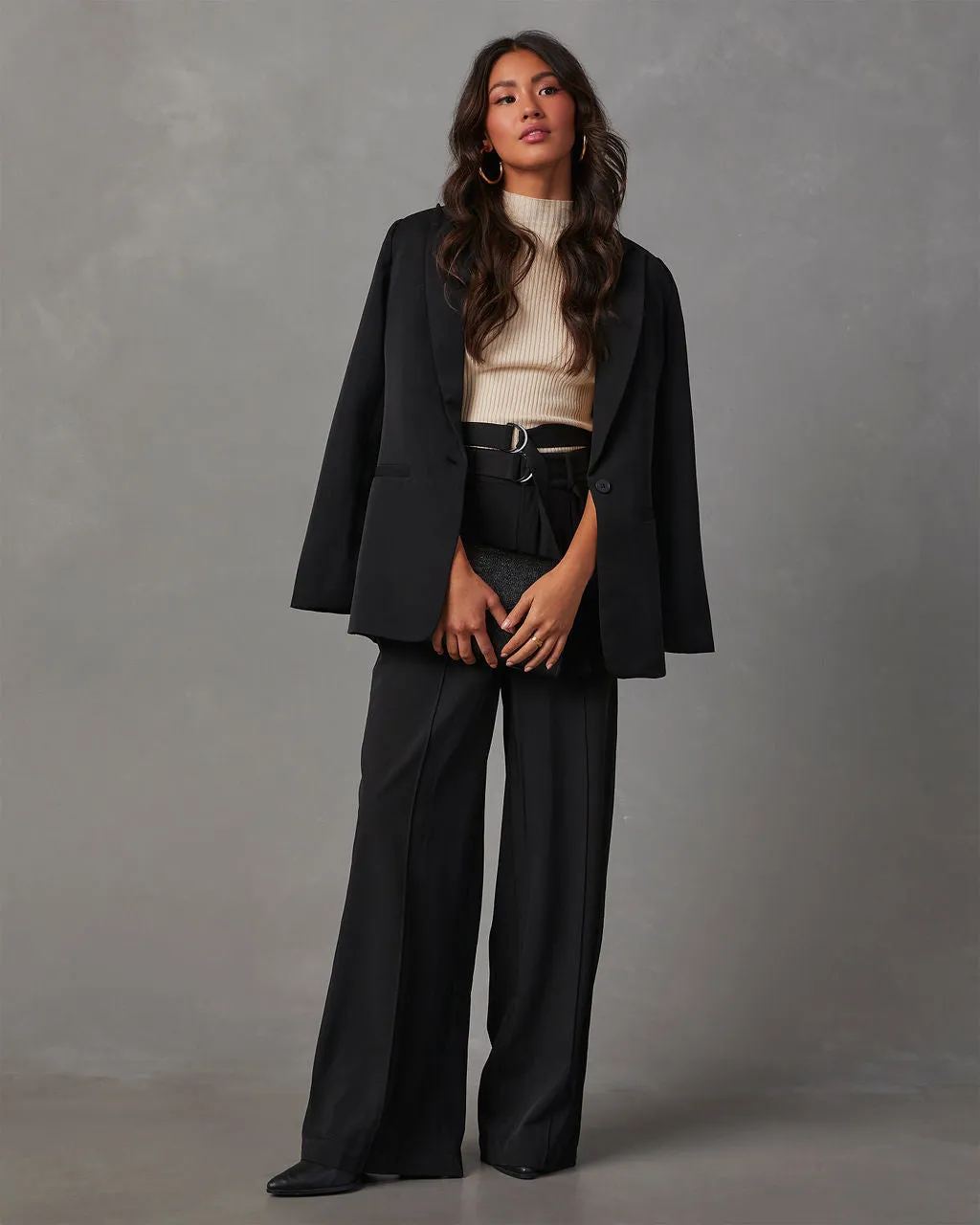 Juliana Double Belted Trouser Pants