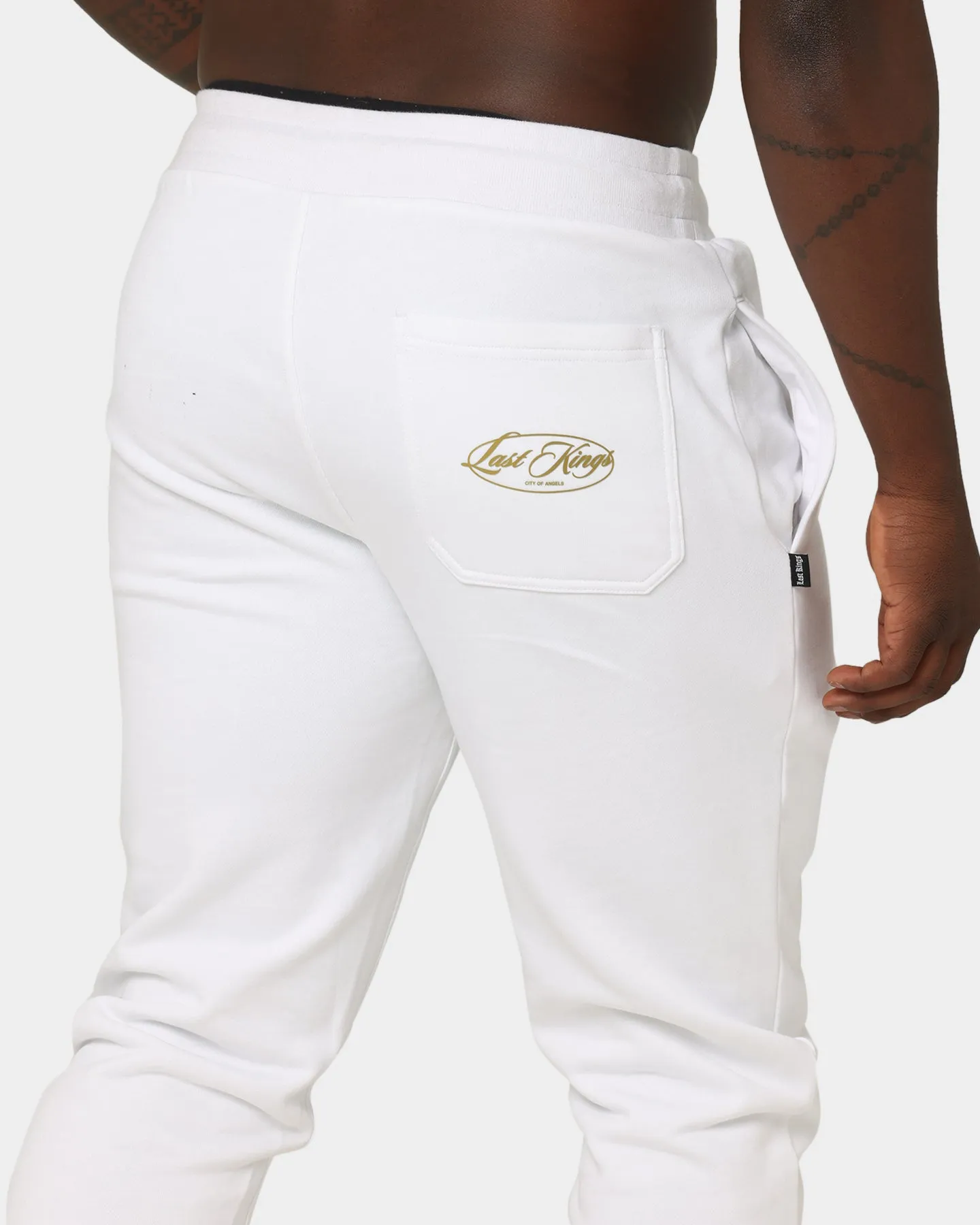 Last Kings City Of Angels Track Pants White