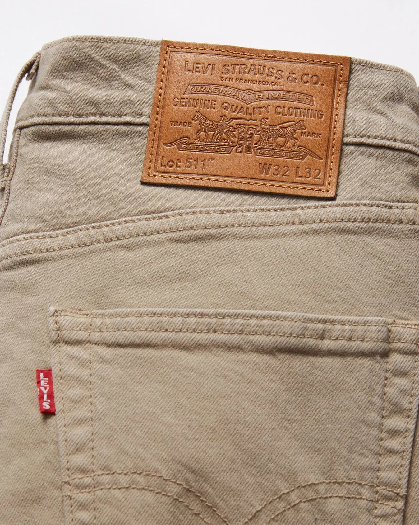 Levi's® 511 Slim Fit Lightweight Mens Jeans - Craft Paper GD