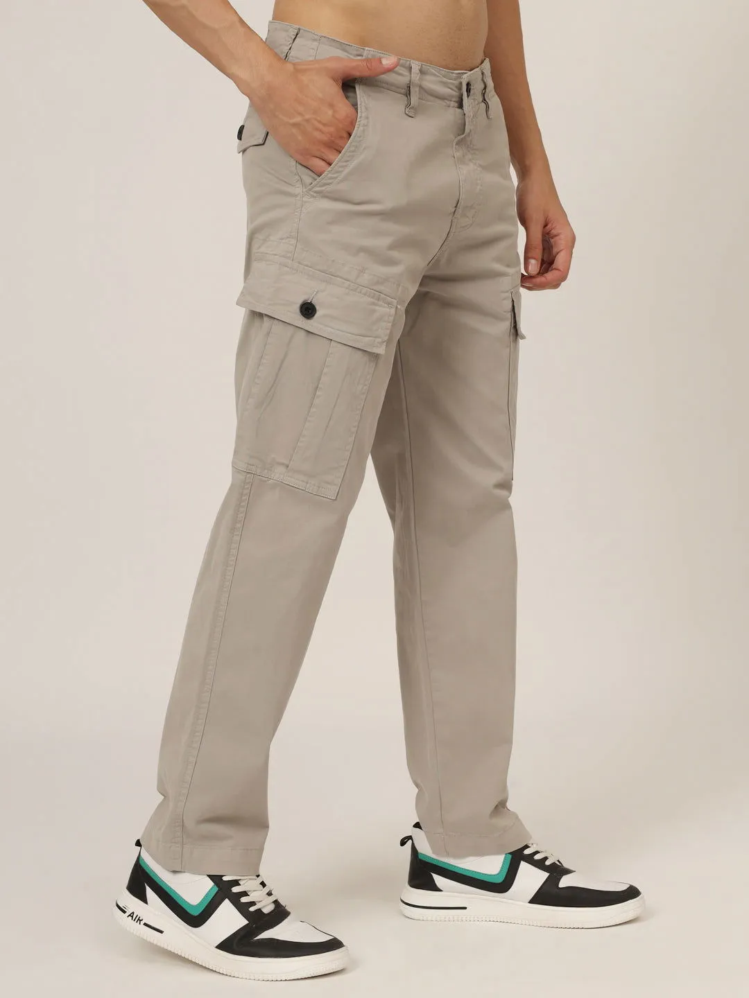 Light grey comfort fit