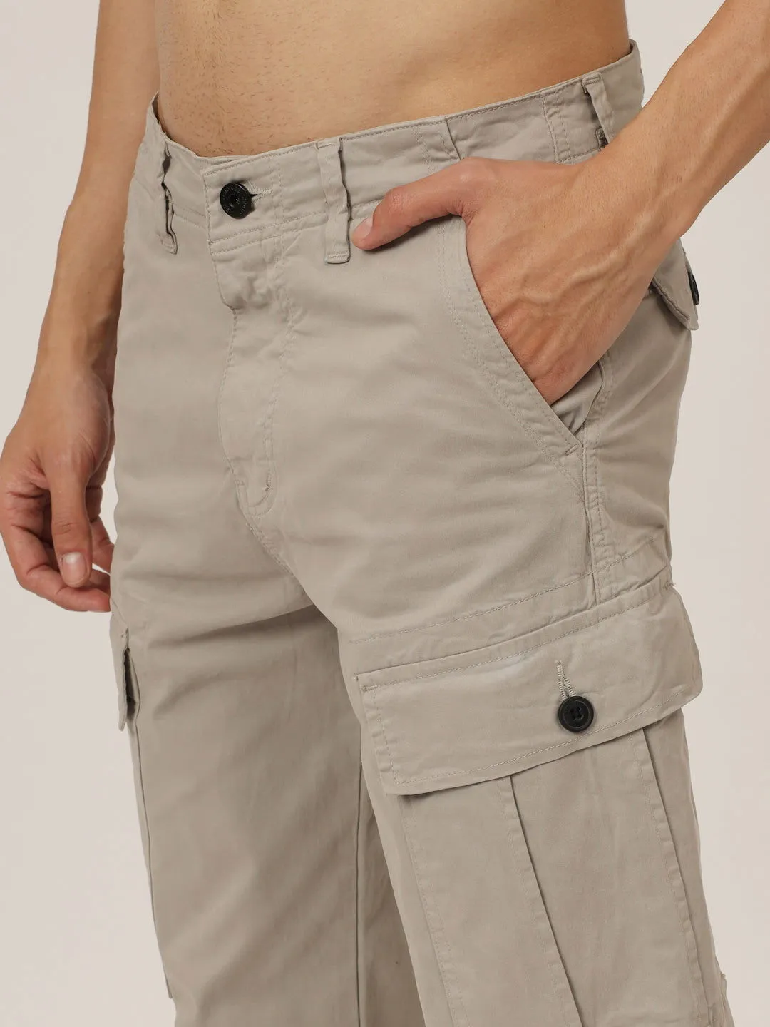 Light grey comfort fit