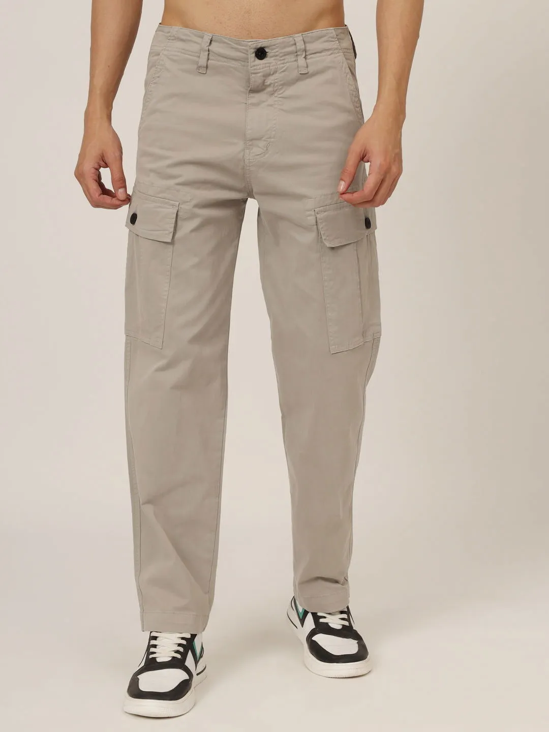 Light grey comfort fit