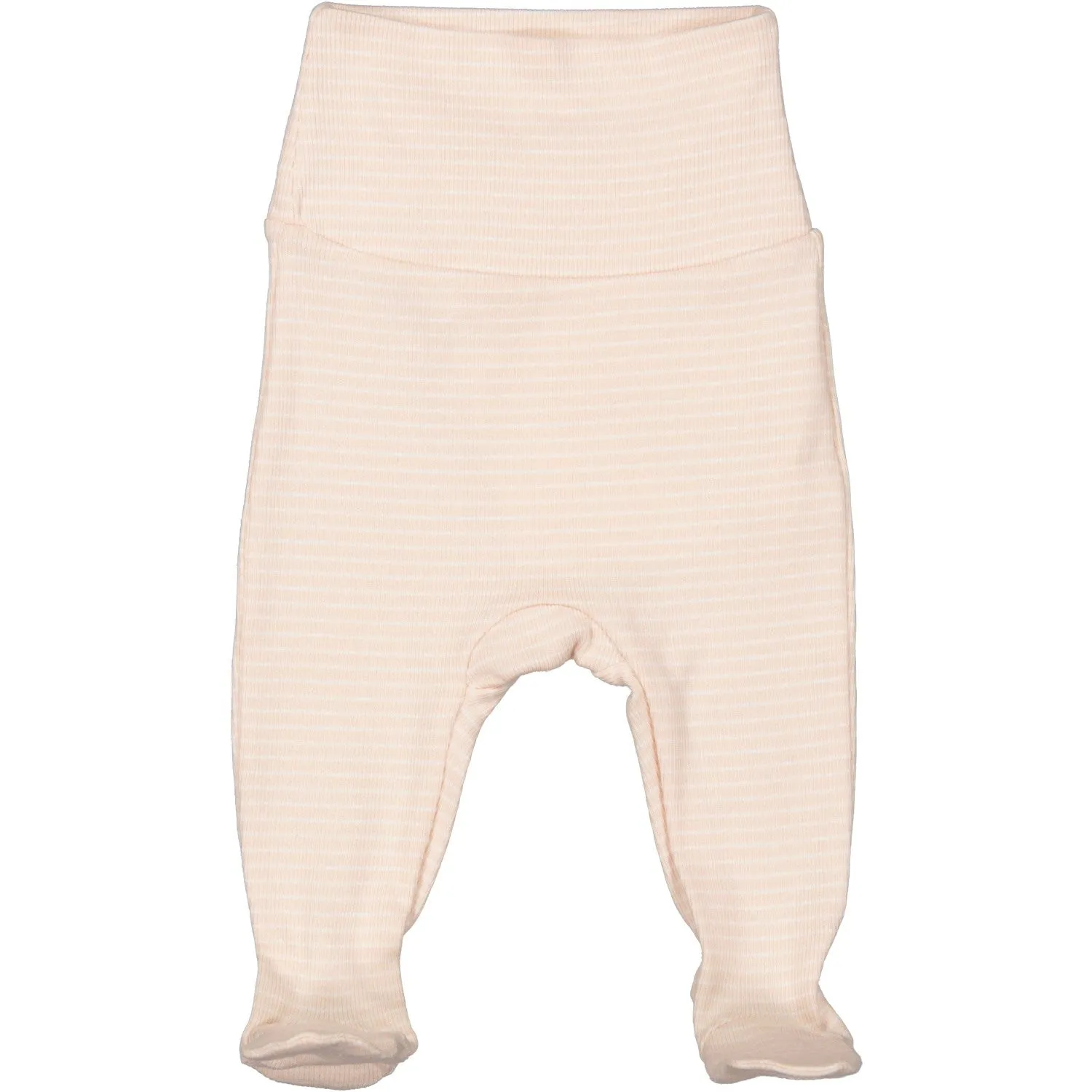 MarMar New Born Modal Fine Rib Rose Quartz Stripe Pixa Pants