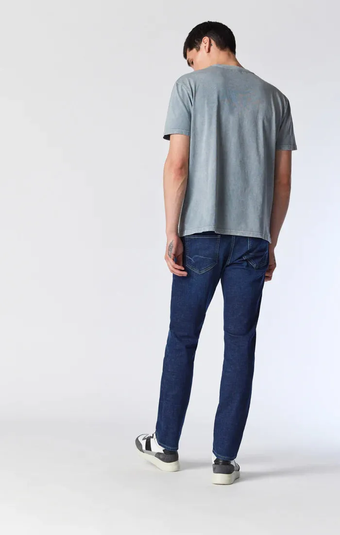 MAVI Jake Slim Leg Reg Rise Jean (Mid Organic Move)
