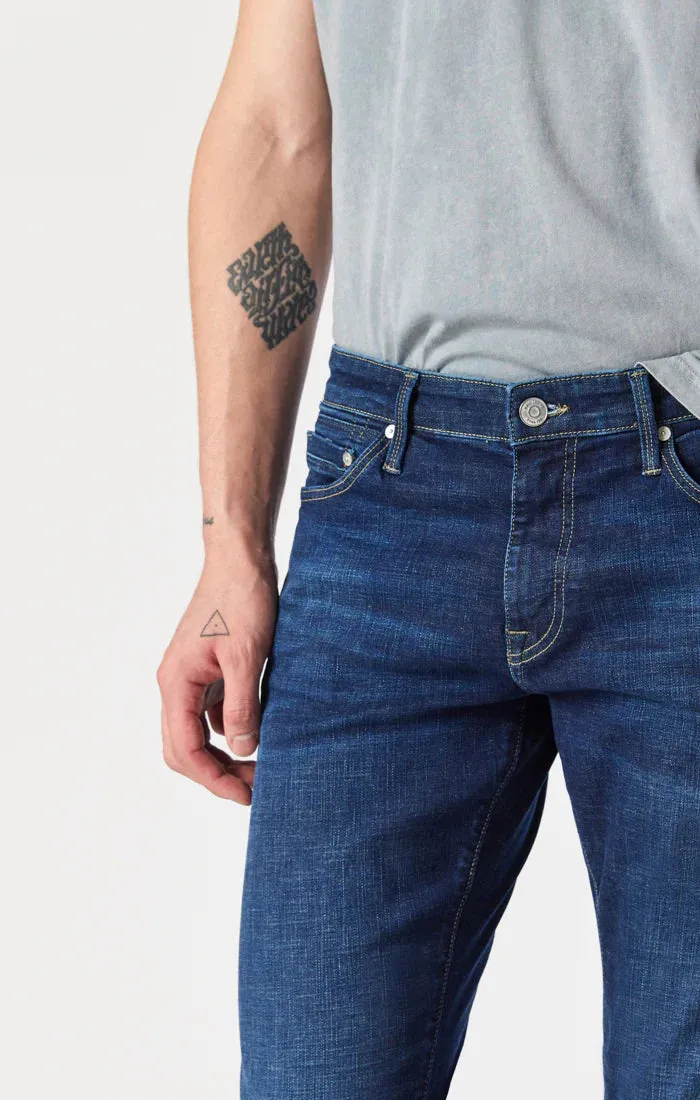 MAVI Jake Slim Leg Reg Rise Jean (Mid Organic Move)