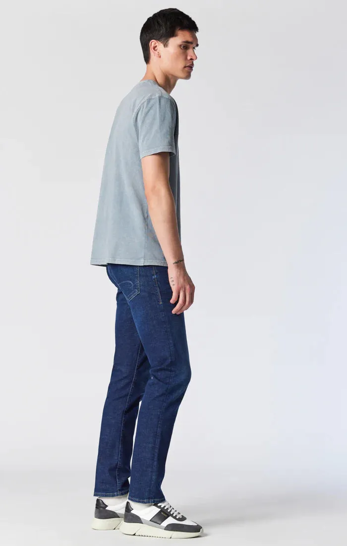 MAVI Jake Slim Leg Reg Rise Jean (Mid Organic Move)