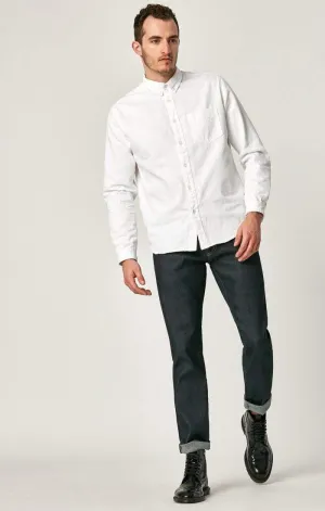 Mavi Men's Jake Size 32/32 Regular Tapered Slim Deep Real Selvedge Jeans