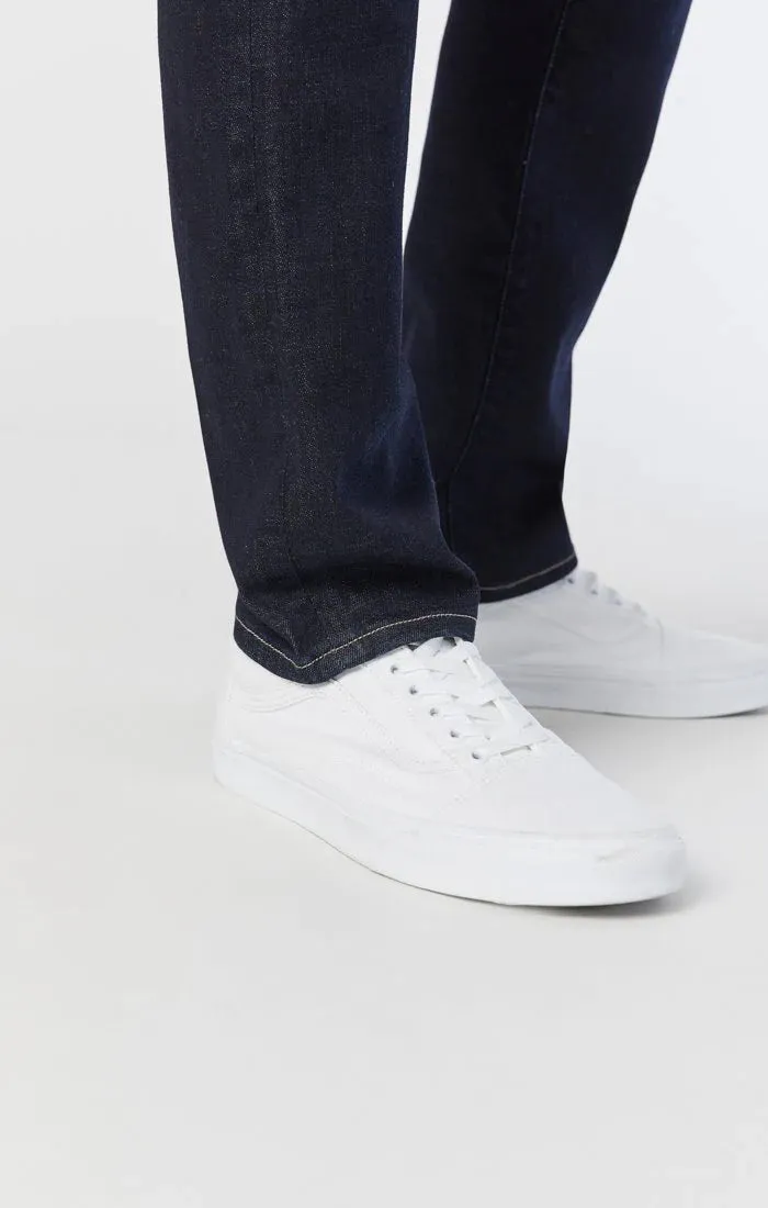 Mavi "Jake" Slim Leg Jeans - Rinse Brushed Feather