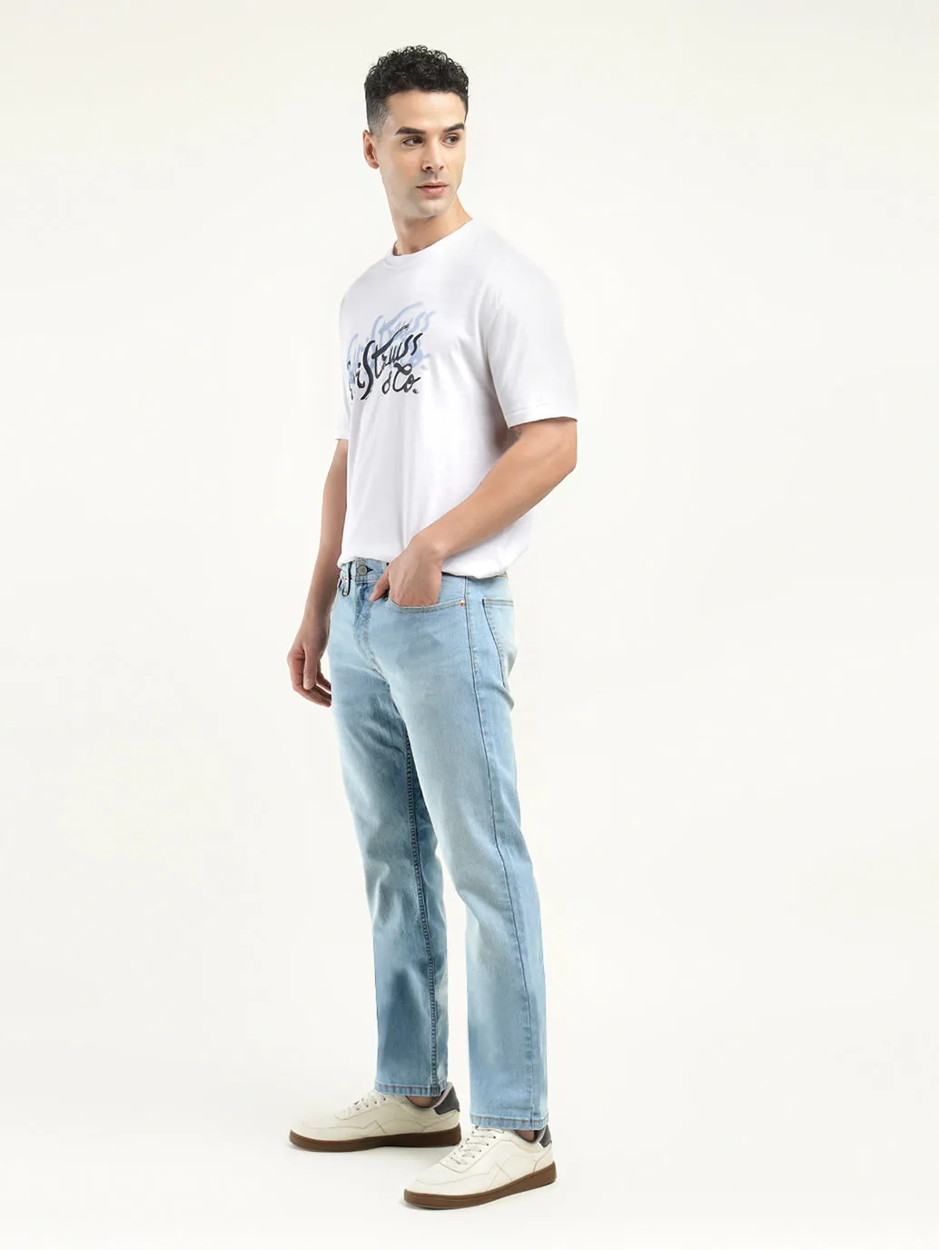 Men's 513 Slim Straight Fit Indigo Jeans