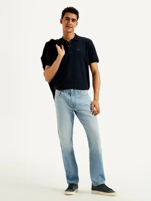 Men's 513 Slim Straight Fit Light-Blue Jeans